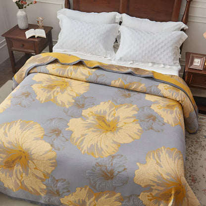 Floral Bambusfaserdecke