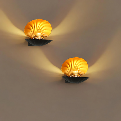 Helle Schalen Wandlampe für die Wohnkultur - Stilvolle, energieeffiziente Beleuchtung