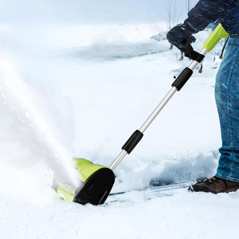 Saker SnowShovel | Schneiden Sie schnell durch Schnee ohne Kabel