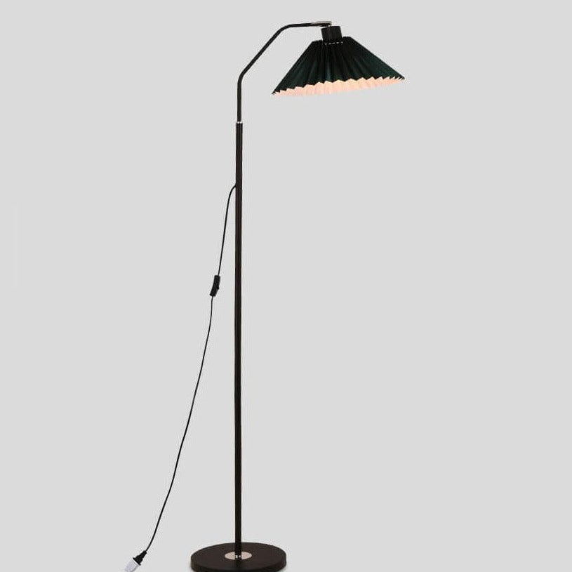 Garduru Minimalist Stehlampe | LED Lichtquelle | Verstellbar | Beige & Weinrot | Modernes Design