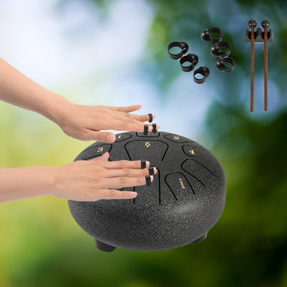 Stahlzungen Trommel - 6 Zoll mit 11 Noten