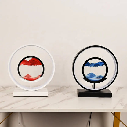 Verzaubernde Horizon Sand Art LED Lampe - Ambient Tischlicht für die Wohnkultur