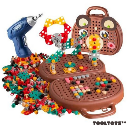 ToolTots™ 3D-Elektrobohrer-Set | 50% Rabatt