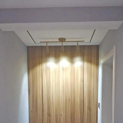 Klarer Schirm - Deckenlampe