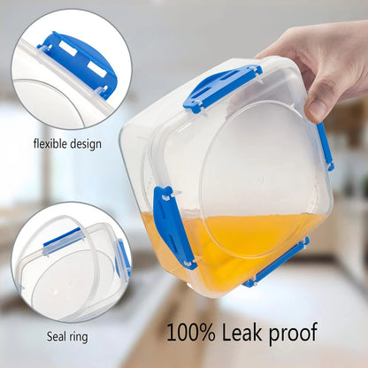 Auslaufsichere Lunchboxen (4er-Set)