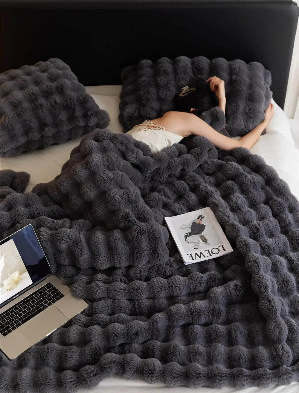 Plaid WarmWol – Ultra-weiche Fleece-Decke, außergewöhnliche Wärme für alle Jahreszeiten