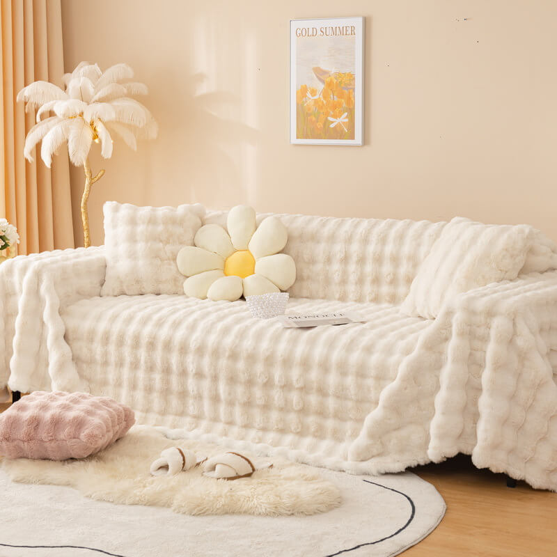 Faux-Fur-Sofabezüge, Decken und Sofahussen für Haustiere