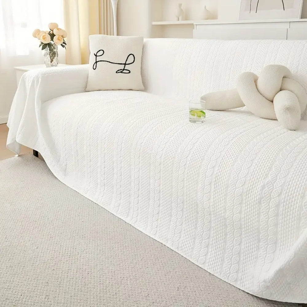 Beruhigendes Plüsch Blatt Sofa Bezug