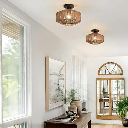 Moku Sora - Rattan Deckenlampe