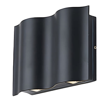 LED Wandleuchte Außen Modern Schwarzes Wandlicht