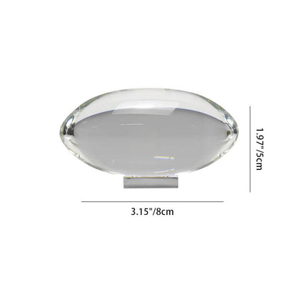 Garduru LED Tischlampe | Kreativer Kristallprojektor | Angel Eye Design | Farbwechsel + Fernbedienung