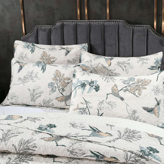 Elegante florale Tagesdecke