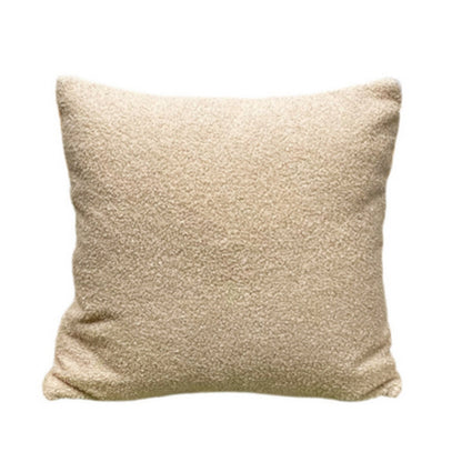 Boucle handgewebter Kissenbezug
