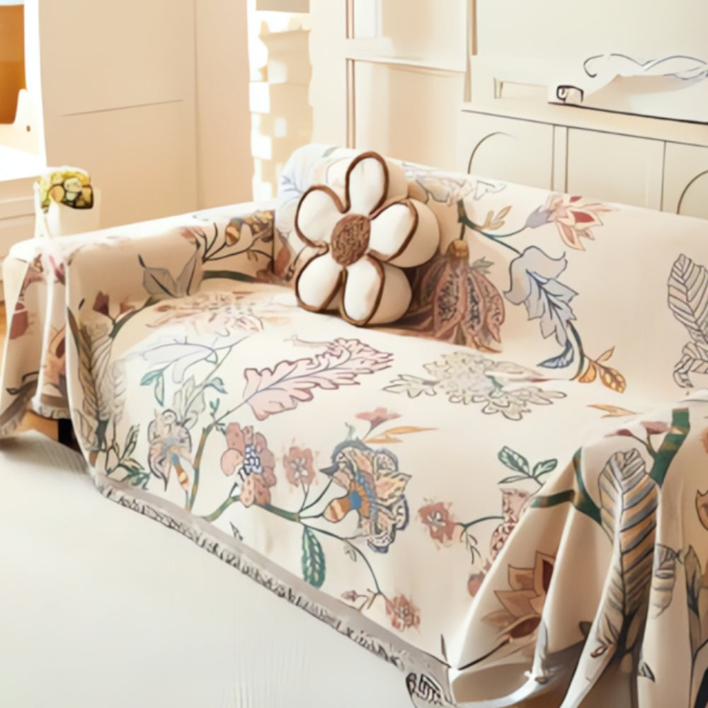 Amara Floral Wendbare Sofaüberwurf