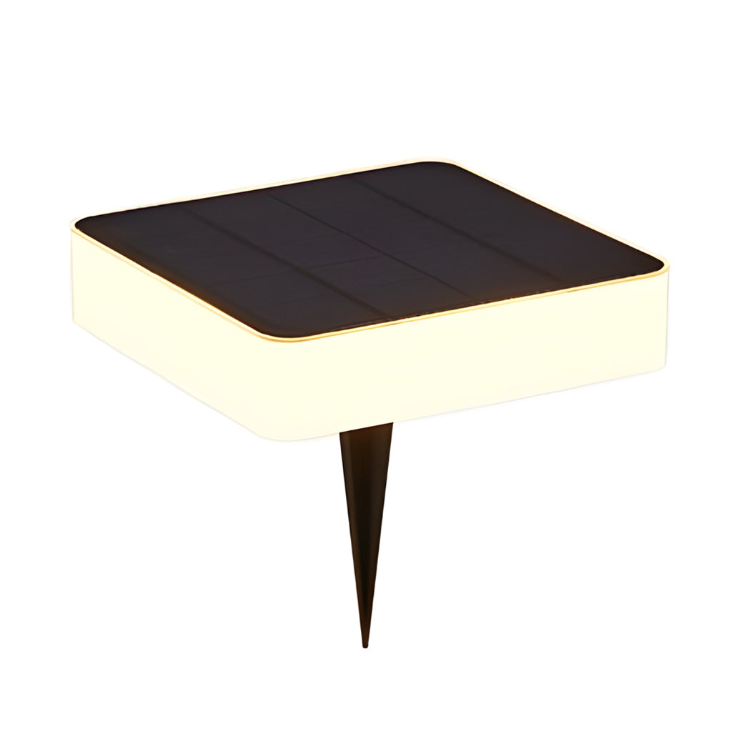 Solarbetriebene LED-Gartenlichter Bodenplatten