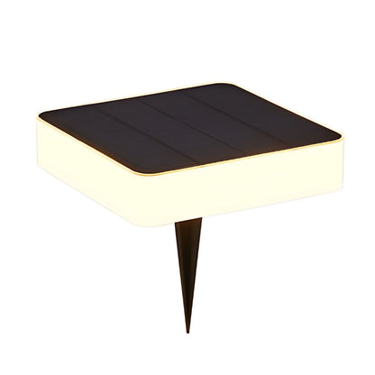 Solarbetriebene LED-Gartenlichter Bodenplatten