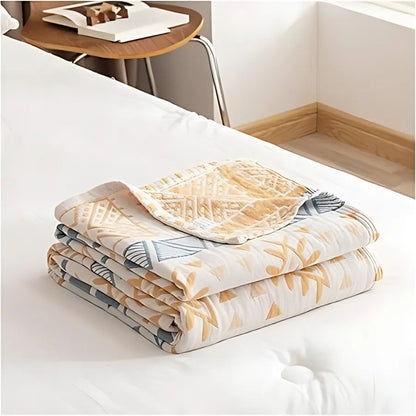 Aztec Layers Pure Cotton Decke