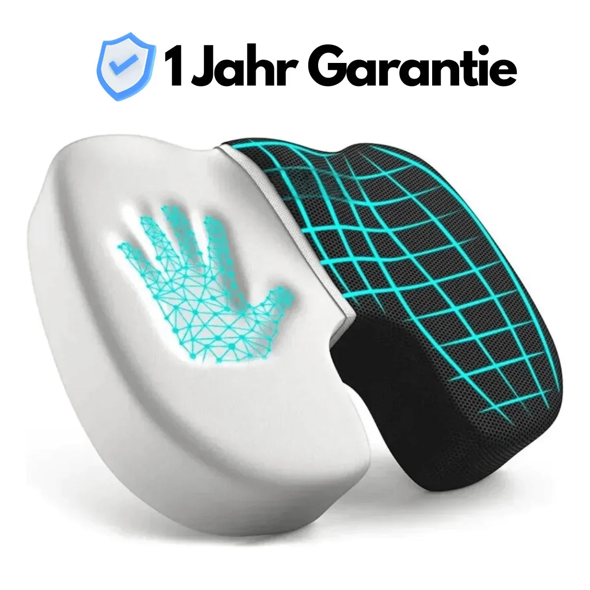 Ergonomisches 4D Komfort Sitzkissen mit Orthopädischer Unterstützung