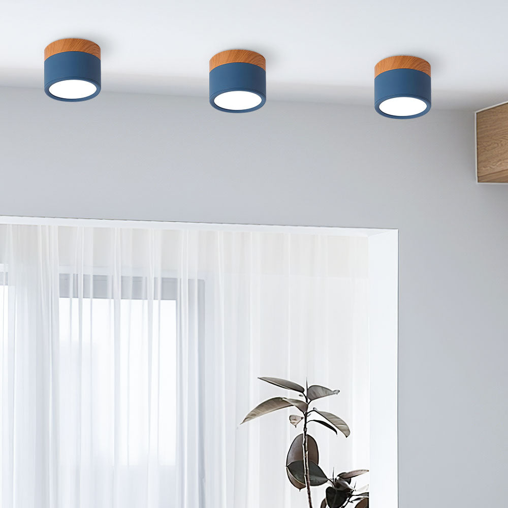 LED-Deckenleuchte Modern Aufputz Zylinder