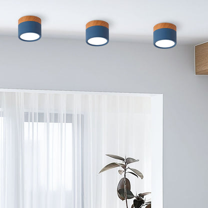 LED-Deckenleuchte Modern Aufputz Zylinder