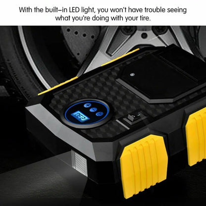 Tragbarer 12V Luftkompressor – Reifenpumpe für Auto & Camping