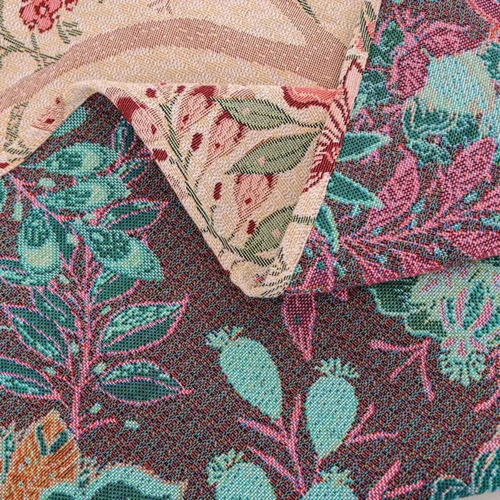 Blossom Weave Flora Quaste Decke