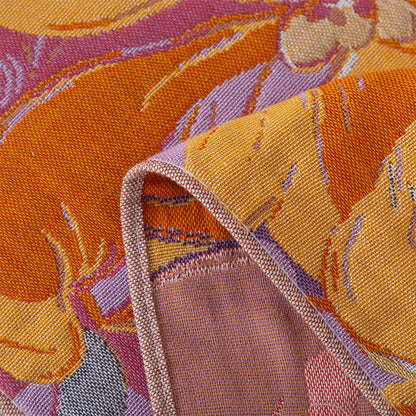 Sonnenuntergang Blüte Baumwollgaze Badetuch