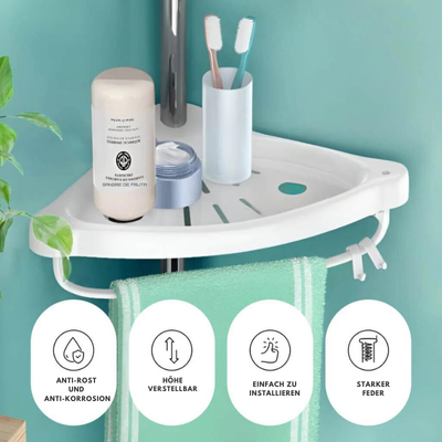 Garduru – Badezimmerregal, Perfekte Ordnung im Badezimmer