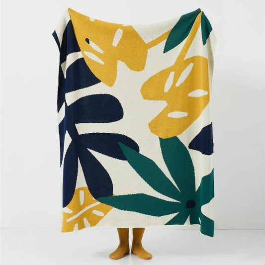Tropischer Wind Strickdecke