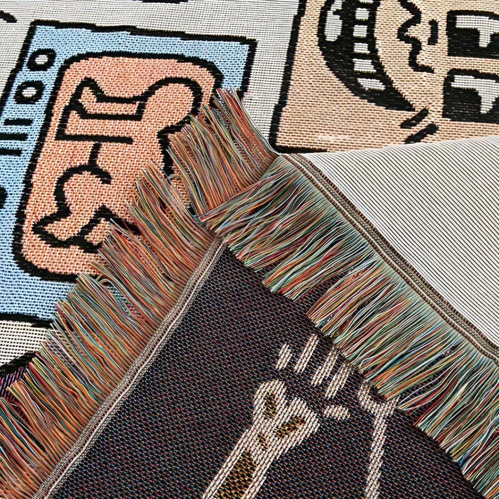 Bold Expressions Fransen Decke