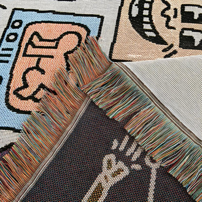 Bold Expressions Fransen Decke