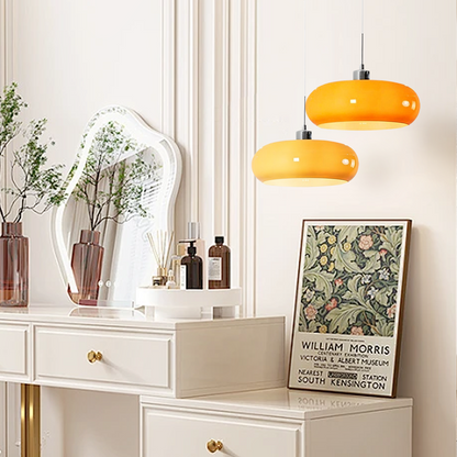 Bauhaus Stil Kieran Glaspendelleuchte - Elegantes und Zeitloses Design