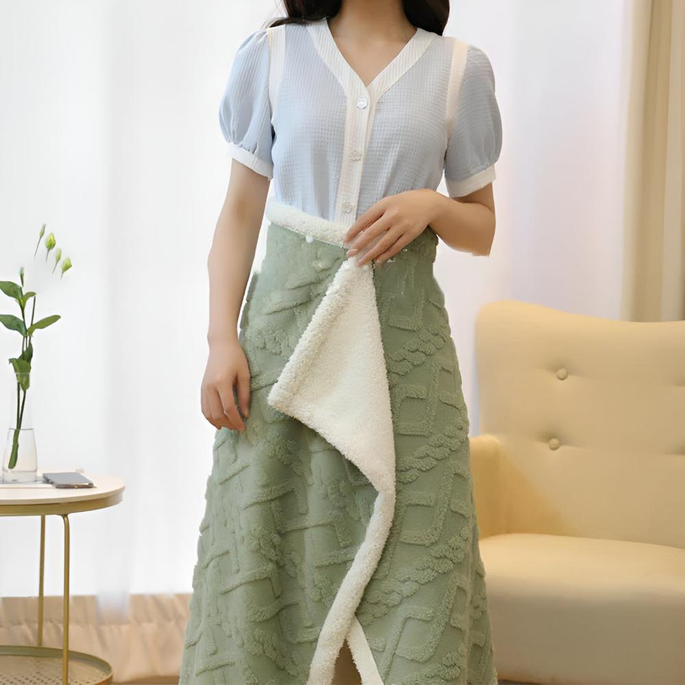 Fluffiger Komfort Umhang Decke