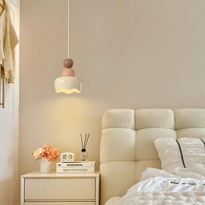 Garduru | Romantische Pendelleuchte für Schlafzimmer mit warmer Beleuchtung