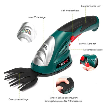 Posenpro Akku-2-in-1-Trimmer: Effizient und wiederaufladbar