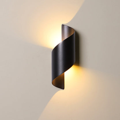 LED-Wandlampe mit minimalistischem Aluminiumdesign