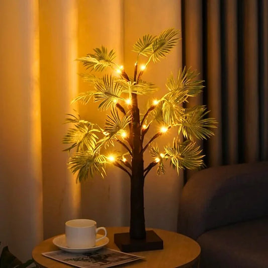 LED Weihnachts-Palmen-Girlande - Dekorative Lichter für Feste und Weihnachten