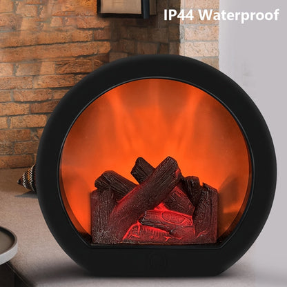 Garduru - Batteriebetriebene Retro Lampe mit realistischer Houtskoolflammensimulation