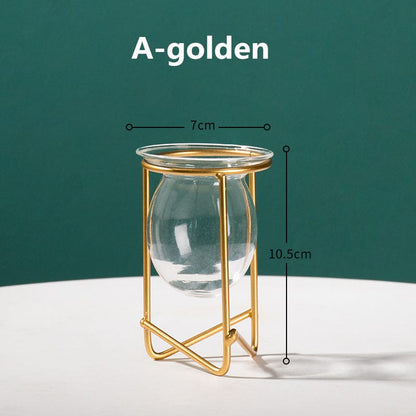 Transparente Glasvase Home Desktop Dekoration