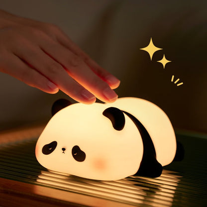 Süße Panda Nachtlicht LED Quetsch Lampe Beste Geschenk für Baby und Mädchen