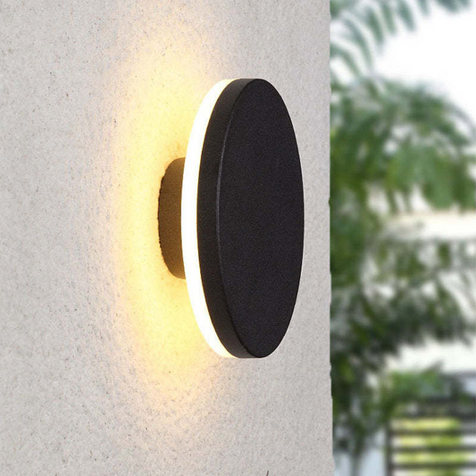 Garduru Outdoor LED-Wandleuchte – Minimalistisches Rund- oder Quadrat-Design IP65