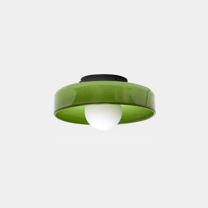 Garduru Runde Glas-Deckenleuchte – Elegantes & Minimalistisches Design