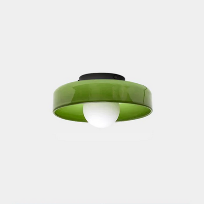 Garduru Runde Glas-Deckenleuchte – Elegantes & Minimalistisches Design