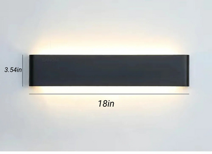 Aluminium Wandleuchte LED Badezimmer Wohnzimmer Wandmontierte Lampe