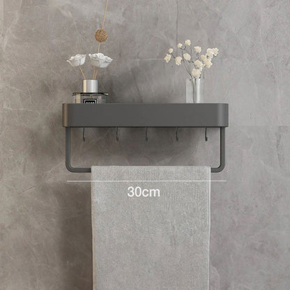 AquaShelf – Elegantes Wandregal für ein organisiertes Badezimmerinterieur