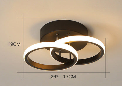 Garduru - Minimalistische Nordische LED-Deckenleuchte für Stilvolles Wohnen