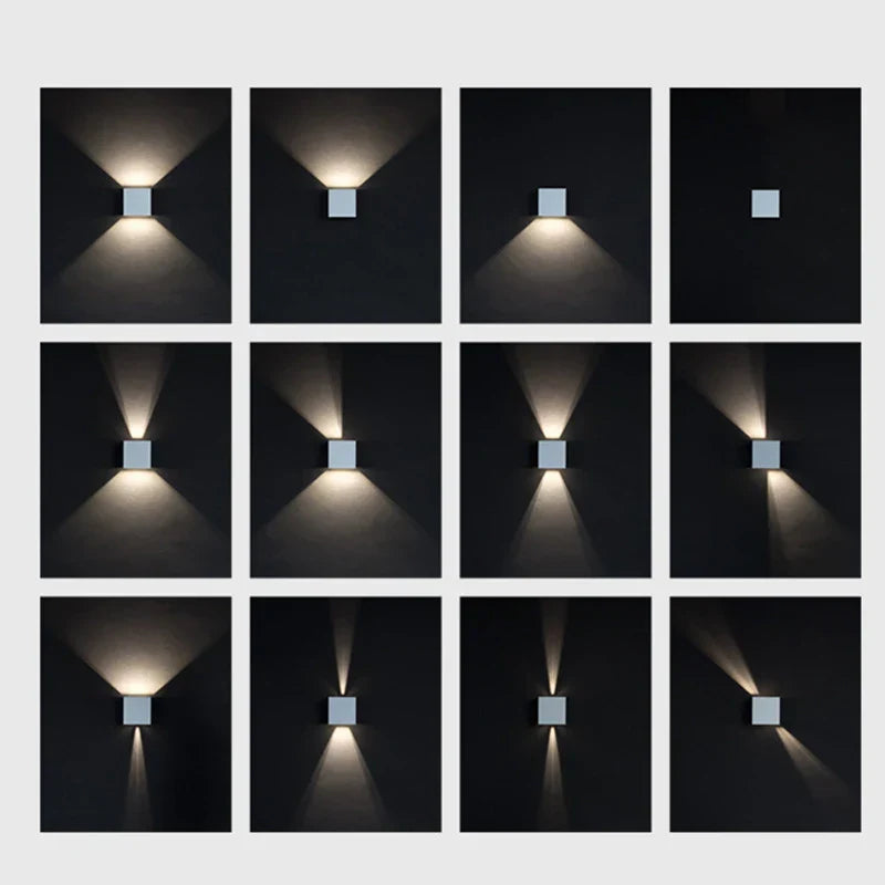 Garduru - Moderne LED Außenwandlampe für Garten & Terrasse