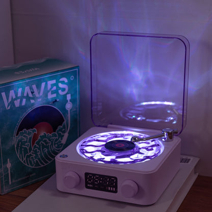 Waves Retro Bluetooth Schallplatten Spieler