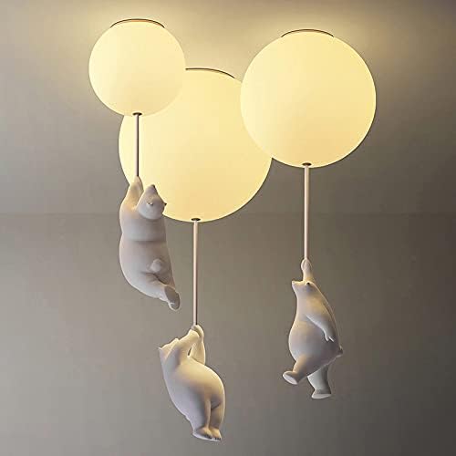 BalloonBear™ Deckenleuchte | Verspielte LED Kinderzimmerlampe | Kreatives Design | Stimmungsvolle Beleuchtung