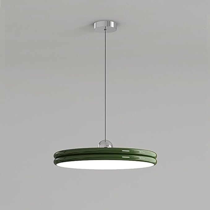 Moderne LED-Hängelampe mit Dimmfunktion und verstellbarer Kabellänge - Pendelleuchte aus Metall und Acryl